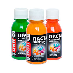 Тонеры, колеровочные пасты и пигменты