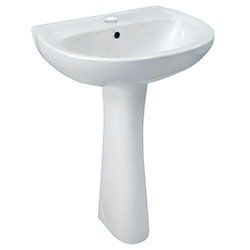 Умывальники, пьедесталы и комплектующие