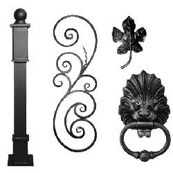 Декоративные кованые элементы