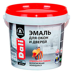Эмаль для окон и дверей