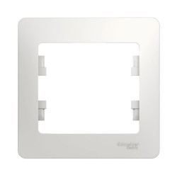 Рамка Schneider Electric Glossa GSL000101 1 пост