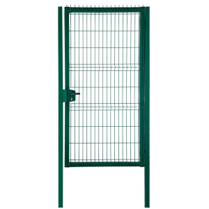 Створка калитки Ротакон с замком Ral 6005 1.23*1 м