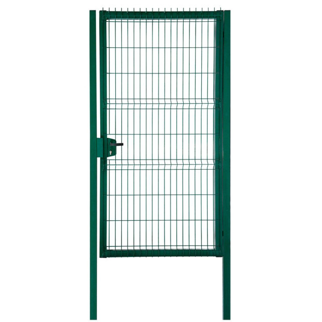 Створка калитки Ротакон с замком Ral 6005 1.23*1 м