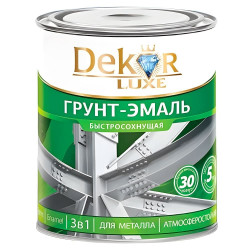 Грунт-эмаль Dekor Sprint 3в1 быстросохнущая синяя 0.9 кг