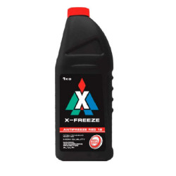 Антифриз X-freeze Red 12 красный 1 кг