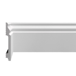 Плинтус напольный Де-багет XPS polymer H 2 100*13 мм
