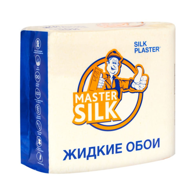 Жидкие обои Silk Plaster Master Silk MS-124 светло-синий Жидкие обои Silk Plaster Master Silk MS-124 светло-синий