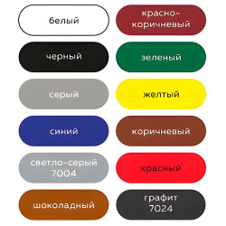 Грунт-эмаль Farbitex по ржавчине 3 в 1 зеленый 1.8 кг