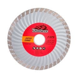 Диск алмазный Diaforce Super Turbo 502125 125*22.23*8*2.0 мм сухой рез