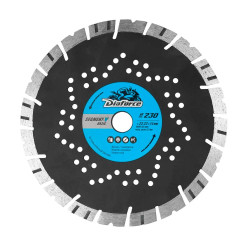 Диск алмазный Diaforce V-Cutter 505230V 230*22.23*14*2.7 мм сухой рез