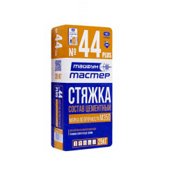 Состав для стяжек Тайфун Мастер №44 Plus 25 кг