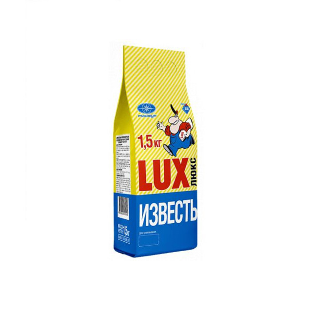 Известь строительная Тайфун Lux без добавок 1.5 кг