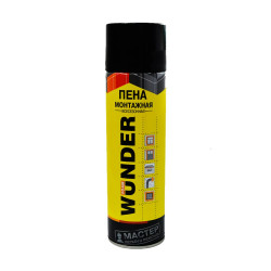 Пена монтажная Wunder Foam бытовая всесезонная 335 мл