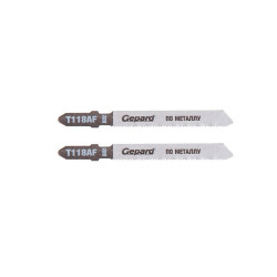 Пилка для лобзика Gepard GP0615-18 по металлу T118AF 2 шт