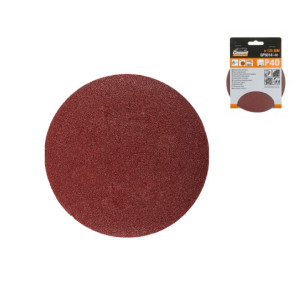 Шлифлист Gepard GP5014-40 125 мм круг Р40 для дерева 5 шт