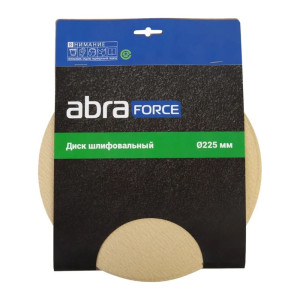 Шлифлист Abraforce AM98110 225 мм круг P150 самосцепляющийся 5 шт