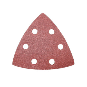 Шлифлист Gepard GP5006-180 93 мм дельта Р180 для дерева 6 отверстий 5 шт