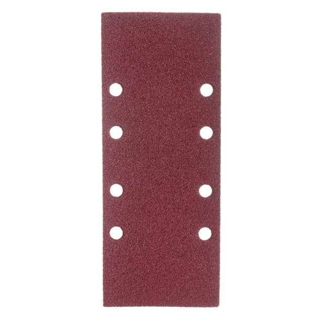 Шлифлист Gepard GP5004-40 93*230 мм Р40 для дерева 8 отверстий 5 шт