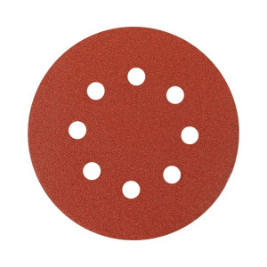 Круг абразивный Matrix 73807 125 мм P150 на ворсовой подложке 5 шт