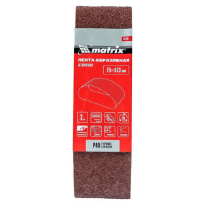 Шлифлента Matrix 74281 75*533 мм P40 бесконечная 3 шт