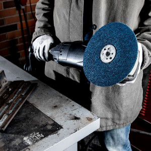 Шлифлист фибровый Abraforce Debever AM171289 125*22 мм круг Р80 3 шт