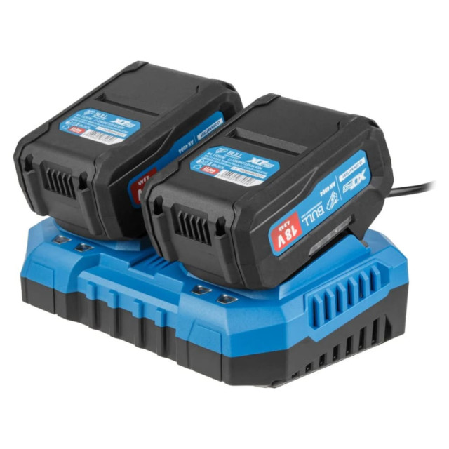 Набор Bull XLTpro 2329062 аккумулятор 2*4 А*ч и зарядное устройство 2*4 А