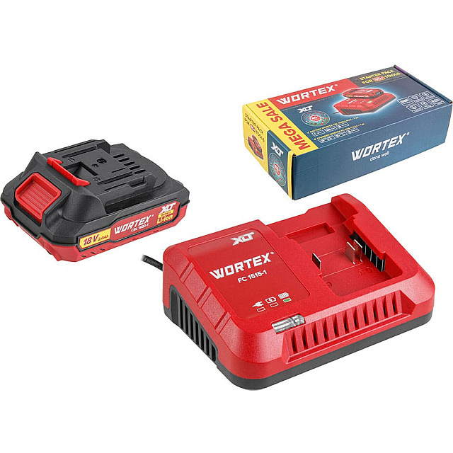 Набор Wortex ALL1 XLT 2329017 аккумулятор 2 А*ч и зарядное устройство 1*2 А