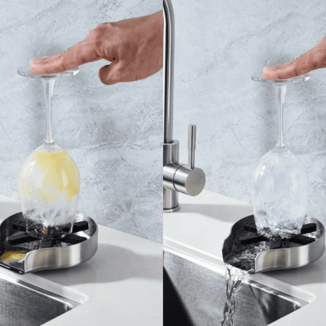 Ополаскиватель для стаканов AV Engineering AVE01-BLK автоматический