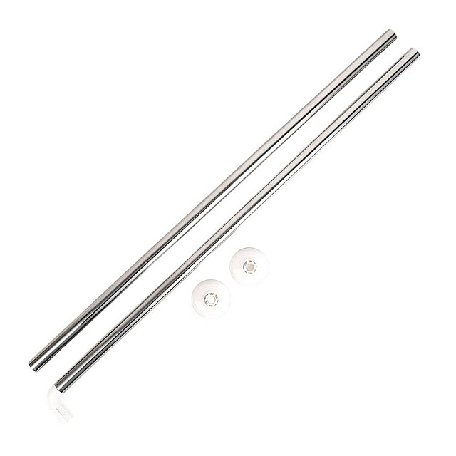 Карниз для ванной MonAmi 8018-L90 угловой 90*90 см