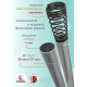 Карниз раздвижной Perfecto Linea 36-002006 алюминиевый серебро 1.2 м
