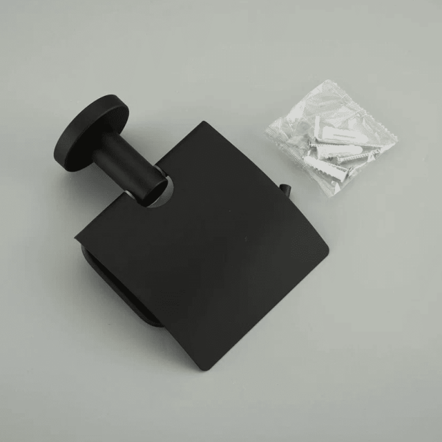 Бумагодержатель Frap F30203 черный