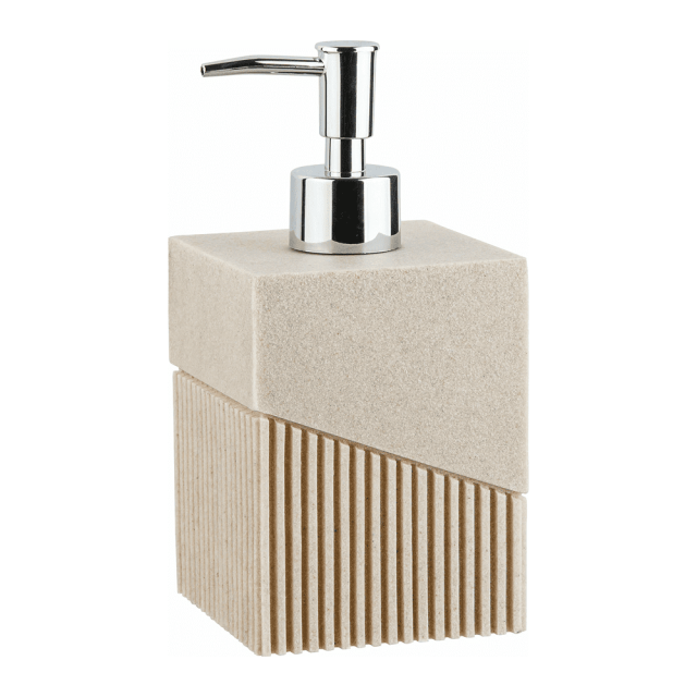 Дозатор для жидкого мыла Perfecto Linea Element 35-618101 бежевый 450 мл