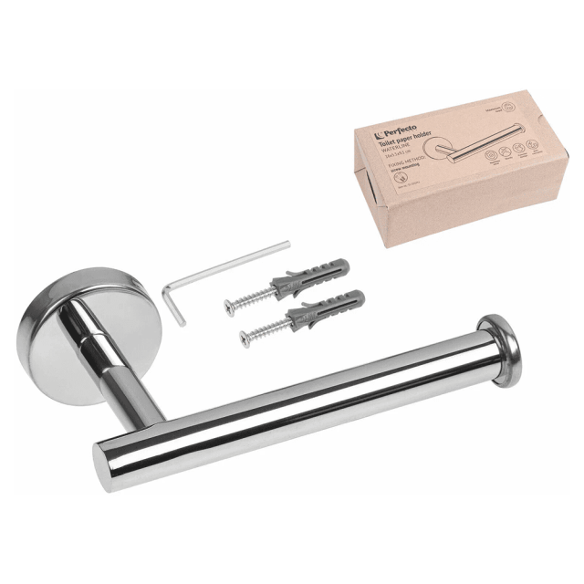 Держатель для туалетной бумаги Perfecto Linea Waterline 35-031013 нержавеющая сталь