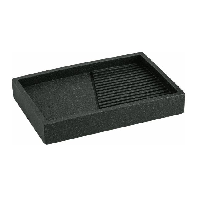 Мыльница Perfecto Linea Element 35-618403 черная