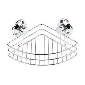 Полка для ванной Perfecto Linea Fix Lock 35-342240 угловая хром