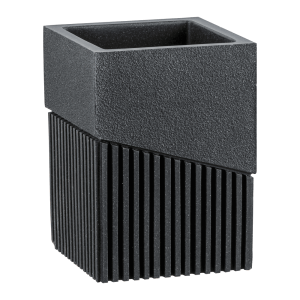 Стакан Perfecto Linea Element 35-618303 для зубных щеток черный