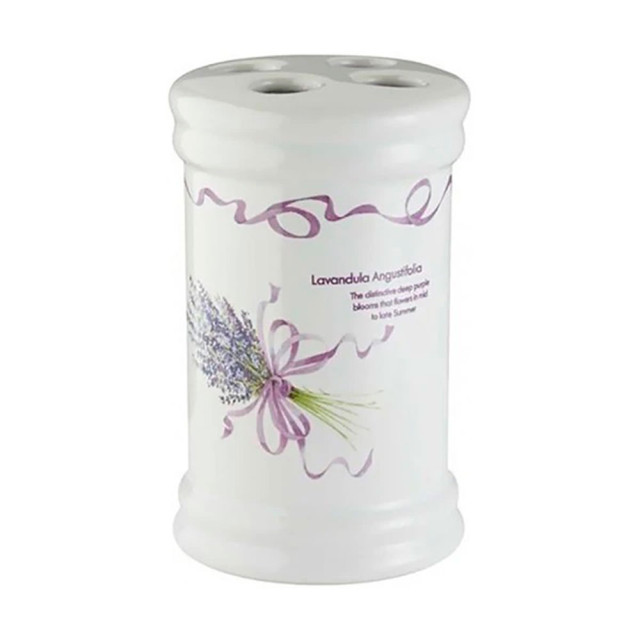 Стакан для щеток Bisk Lavender 05659 керамика