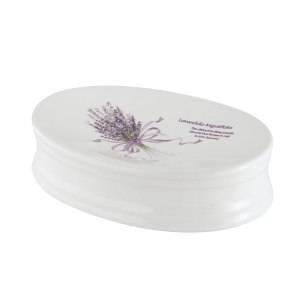 Мыльница Bisk Lavender 05661 керамическая