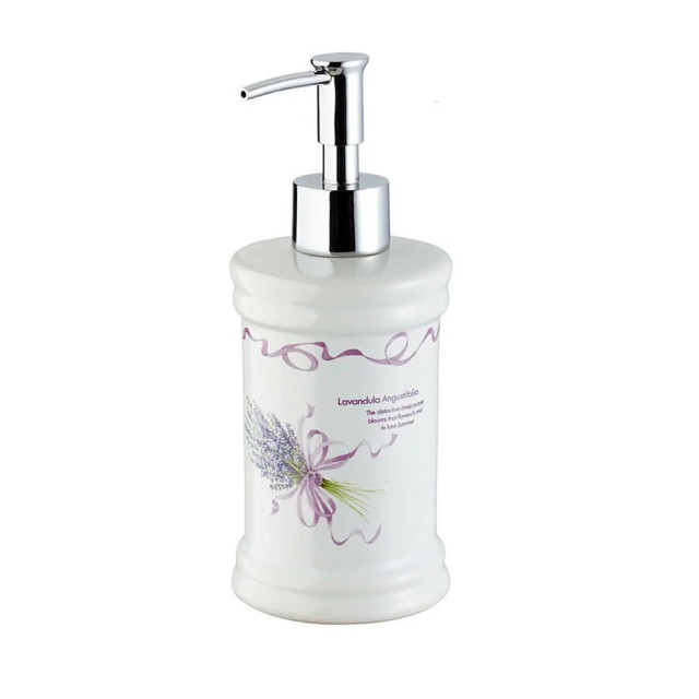 Дозатор для жидкого мыла Bisk Lavender 05660 керамика