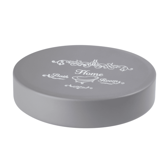 Мыльница Bisk Nicea 06757 серая