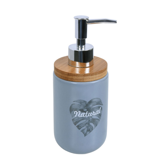 Дозатор для жидкого мыла Bisk Folio 05594 серый