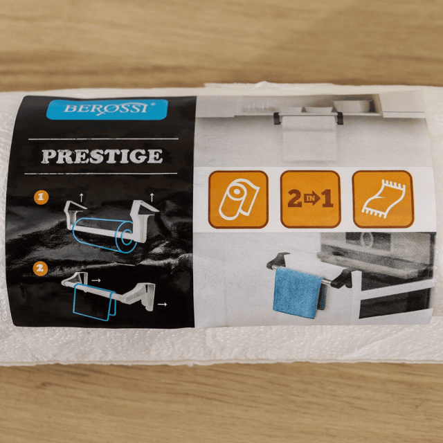 Держатель для полотенец Berossi АС32901000 навесной снежно-белый