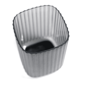 Стакан Bisk Brevik 90058 полупрозрачный черный