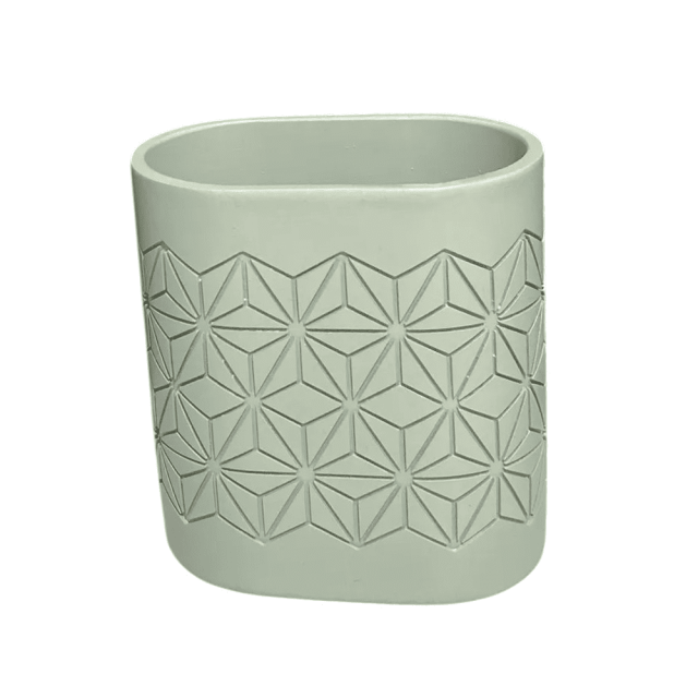 Стакан для ванной Illu YC411866 узор оливковый