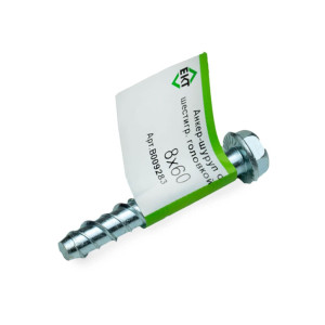 Анкер-шуруп 8*60 мм ЕКТ B009283 с шестигранной головкой