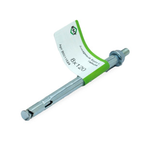 Анкерный болт с гайкой 8*120 мм ЕКТ B0011624