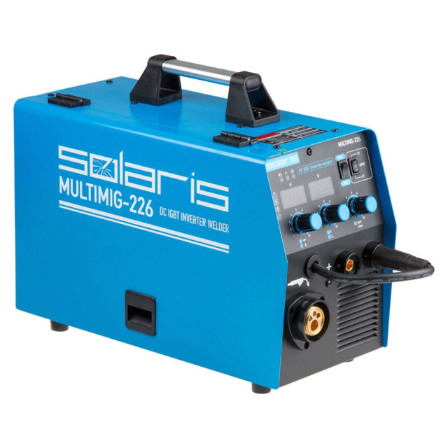 Инвертор сварочный Solaris Multimig-226 2 в 1