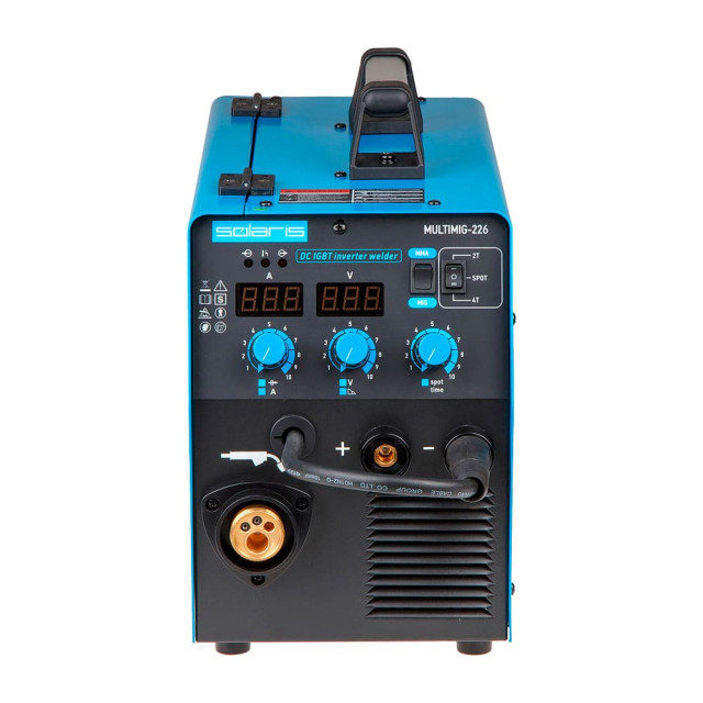 Инвертор сварочный Solaris Multimig-226 2 в 1