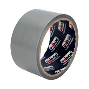 Лента для труб ПВХ Unibob 46745 клейкая 48 мм*10 м серая