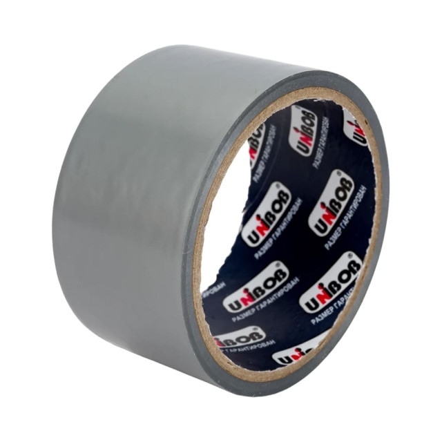 Лента для труб ПВХ Unibob 46745 клейкая 48 мм*10 м серая
